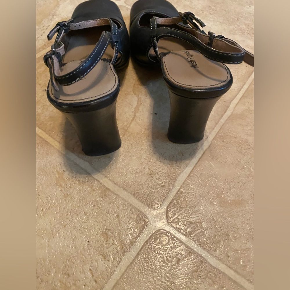 Hush Puppies square toe Mary Jane heels - Picture 5 of 6